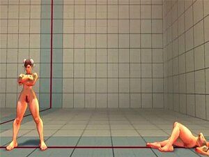 SSF4 AE - Chun-Li desnudo mod introducción y victoria escena y