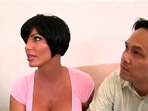 Esposa tetona, marido asiático y Dr. BBc