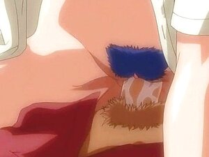 El hentai universitario se inserta espéculo en su p