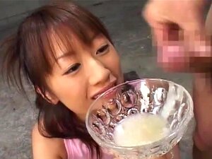 JapaneseBukkakeOrgy: Sperm Viking parte 2, Mira cómo una puta loca de