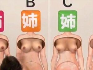 Show de juegos de sexo raro asiático bizarro con un tipo comiendo
