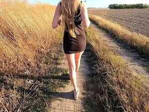 Al aire libre: Paja rápida para animar a mi novio #SF31