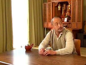 La loca chica japonesa Akiho Yoshizawa en una pareja exótica, escena