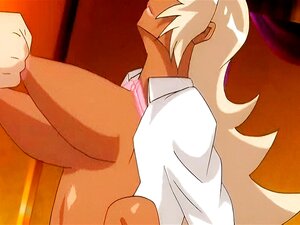 Hentai de ébano recibe masaje en las tetas