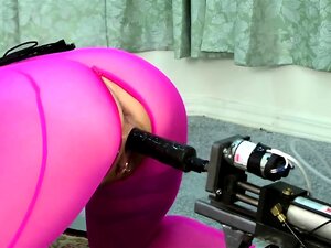 Hook anal y máquina de follar BDSM