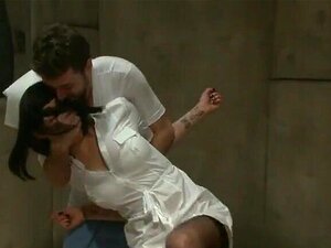 Morena amordazada, *** Noir fue atada y follada hasta que tuvo un