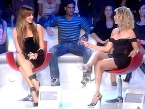 La superestrella caliente Antonella Elia fue invitada al programa de