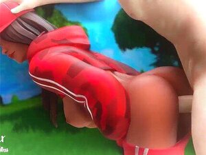 Ruby Fortnite Doggystyle Stand Porn GAMING Animación 3d con sonido