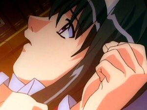 Escolar hentai japonesa follada duro por una shemale en la sala de la