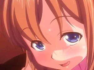 La cachonda anime con grandes tetas se mete un consolador. La linda