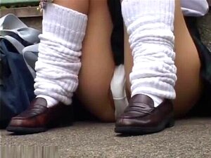 Puta japonesa suprema en un lugar público