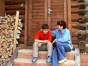 Con el amigo del sobrino