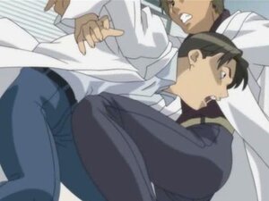 Monstruo hentai follado duro en un anime tetona