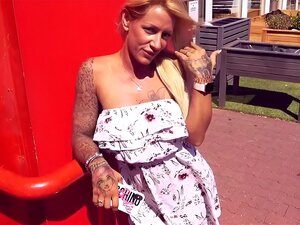 Tetas Gigantes Alemanas Sin Experiencia Blondie Hizo Público COUGAR