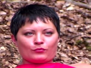 Pareja británica viciosa tiene sexo al aire libre, una vista de